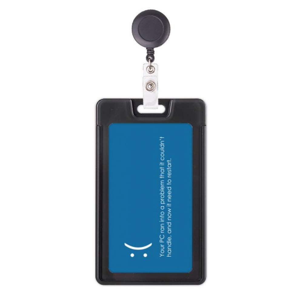 Étui rétractable pour badge de programmation informatique et porte carte PC - 5