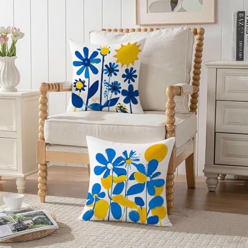 Housse Coussin 70x70cm Velours Double Face Imperméable Qualité Supérieure D677 - 4