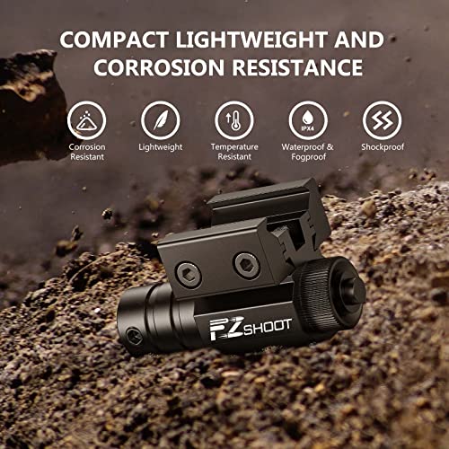 EZshoot Compact Red Laser Sight for 11mm/21mm Rail - image 5