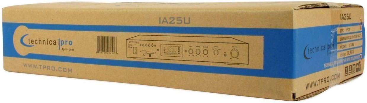 Technical Pro IA25U Product Packaging