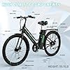 HITWAY Vélo Électrique 26 Pouces Vélo Électrique Femme et Homme,Moteur 250W,Batterie 36V/8,4Ah,Max 25km/h,Pédalage Assisté,Autonomie 35-70km,Adulte Unisexe #5