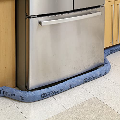 Pig PIG105-BL New Pig Mildew-Resistant Absorbent Sock | Water Absorbing Snake thumb #3