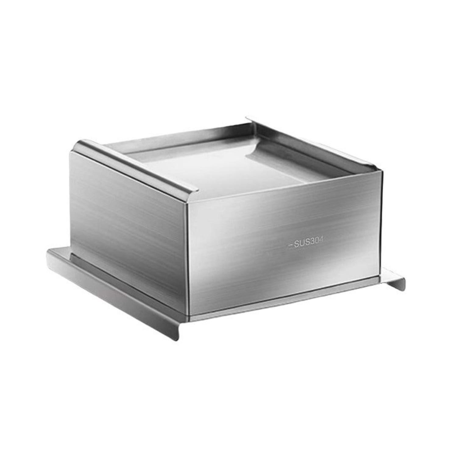 Food-Grade Tofu Mold with Pressing Plate Corrosion-Resistant Stainless Steel Tofu Press Easy to Clean Reusable for Vegetarians, Vegans, Home Cooks, Kitchen, Food-Grade 304 Ss-image-25