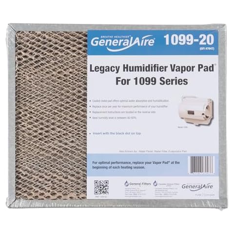 GeneralAire 1099-20 Humidifier Water Filter for 1099 Humidifier Series Cover