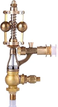 Mini Brass Steam Engine Flyball Governor, Flyball Centrifugal Governor, Physical Science Education Toy Gift for Adults
