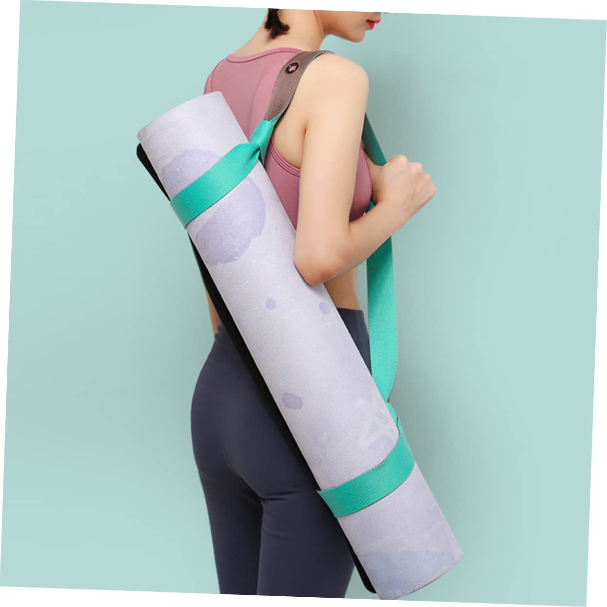 VANZACK 3stücke Yoga Stretching Gürtel Für Vielseitige Dehnübungen Langlebig Und Hautfreundlich Für Fitness Yoga Und Körpertraining Tragbar Und Leicht