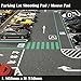 ZEZEFUFU 80 * 55cm 1/64 Model Car Parking Lot Mat Vehicle Scene Display Large Garage Toy Mouse Pad Accessory