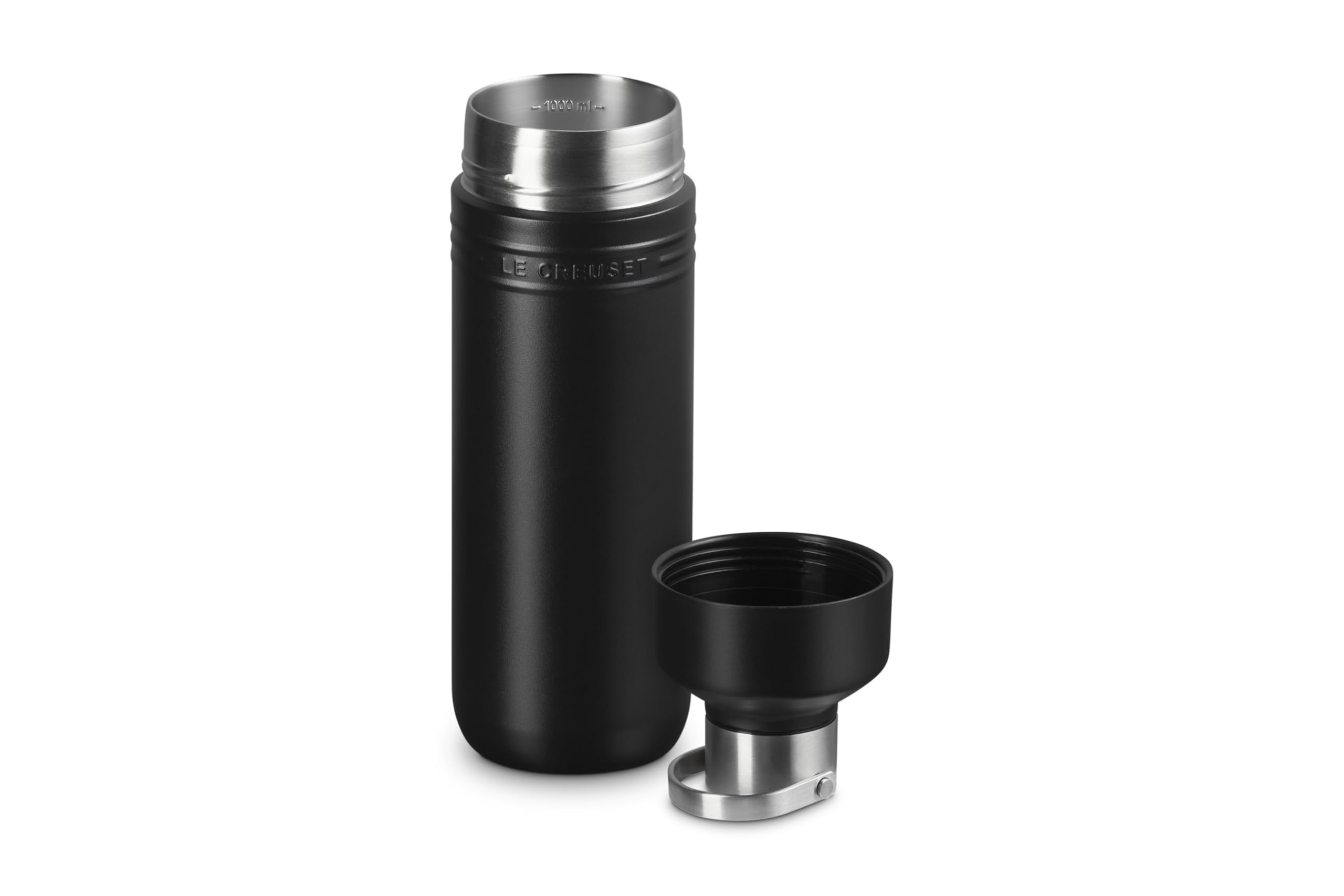 Le Creuset Botella térmica, 1L, Matte Black