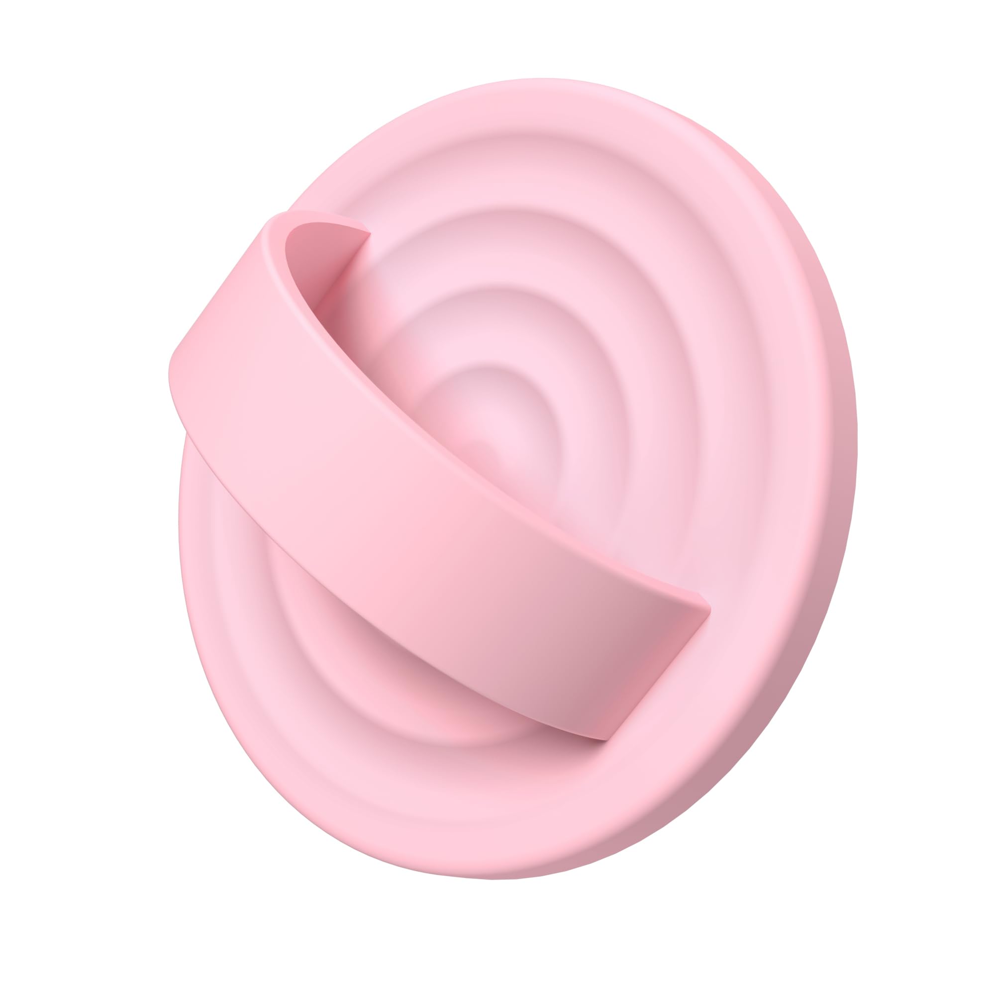 Magnetic Phone Grip for MagSafe, Silicone Ring Grip, Pink