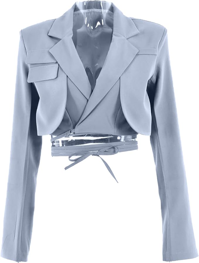 cropped tailored jacket