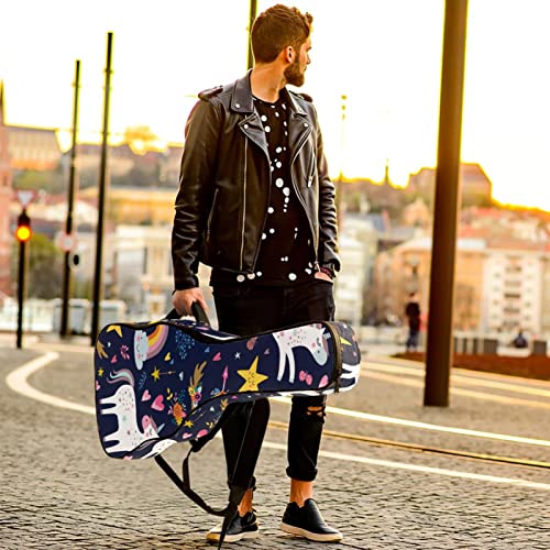 Housse de transport étanche pour guitare avec bandoulière réglable – Marbre noir et blanc, Multicolore 10., 42.9×16.9×4… - Les Beatles, Paul McCartney, John Lennon, RIngo Starr, George Harrison Housse de transport étanche pour guitare avec bandoulière réglable - Marbre noir et blanc, Multicolore 10., 42.9x16.9x4… – Image 7