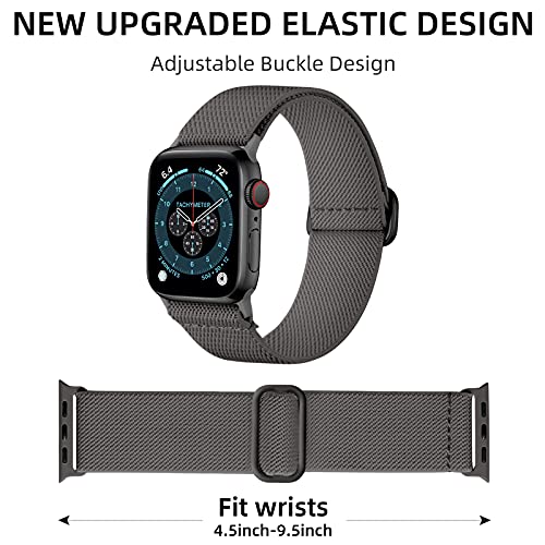 Image of DaQin 3 Pack Stretchy Solo Loop Compatible with Apple Watch Bands Men Women