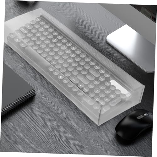 Protector de teclado mecánico de acrílico para mantener tu escritorio impecable 5