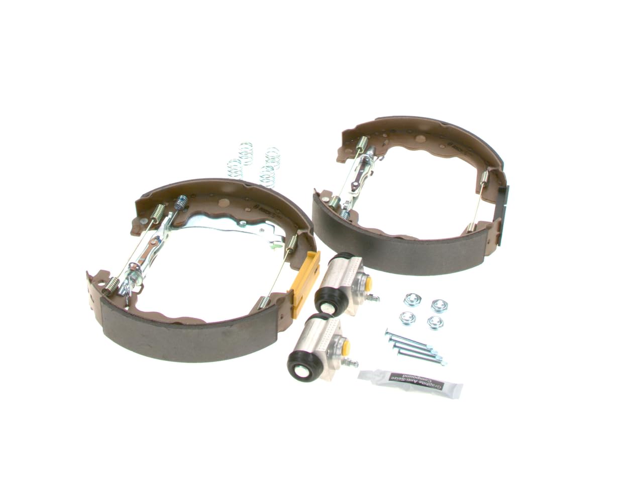 BOSCH Kit ganasce freno 0204114197 Compatibile con: DACIA DOKKER Express Kasten/Großraumlimousine, DOKKER Großraumlimousine, DUSTER, LODGY, LOGAN, LOGAN EXPRESS, LOGAN MCV, LOGAN MCV II, LOGAN Pick-up