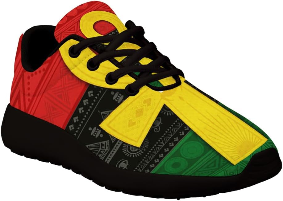 Pan African Ankh Shoes for Women Men Trail Running Casual Fashion Sneakers Slip-on Tennis Shoes