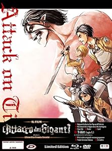 L' Attacco Dei Giganti - Il Film - Parte 1 - L'Arco E La Freccia Cremisi (Ed. Limitata E Numerata) (Blu-Ray+Dvd+T-Shirt Unisex Tg. L) [Import anglais]