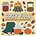 Cozy Fall Coloring Book: Bold and Easy 50 Autumn Design for Adults, Teens Featuring simple Teacups, Leaves with Stress Relief