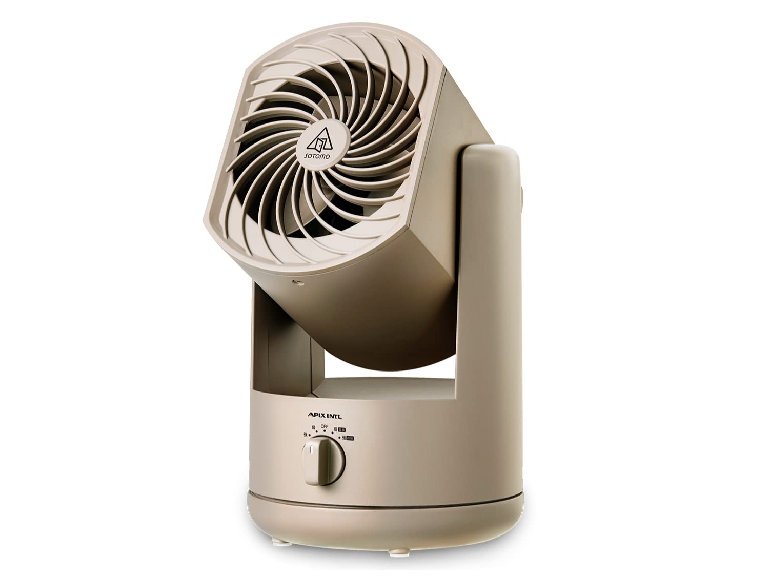 Amazon.co.jp: APIX SOTOMO 扇風機 充電式フォールディング