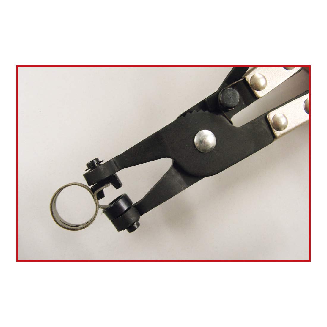 KS Tools 115.1046 - Tenazas para abrazaderas de mangueras (tamaño: 220 mm)