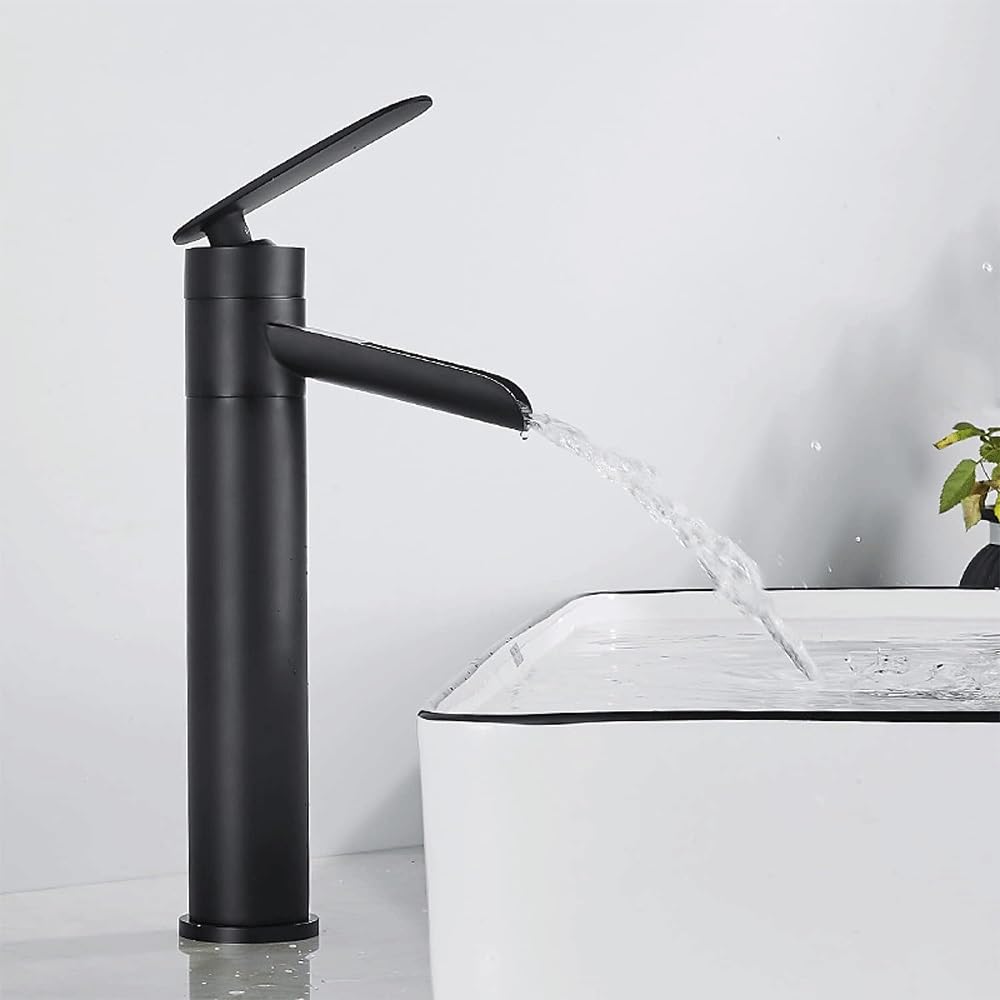 Grifo de lavabo de bano de 1 orificio mezclador con flujo controlado