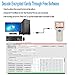 TO BE SECOND JASAG RFID Reader Writer Duplicator, NFC Reader, 125KHz 13.56MHz RFID Smart Card Copier, Encrypted Card Decoder, with Free Software and USB, for Access Control Home Security, off-white