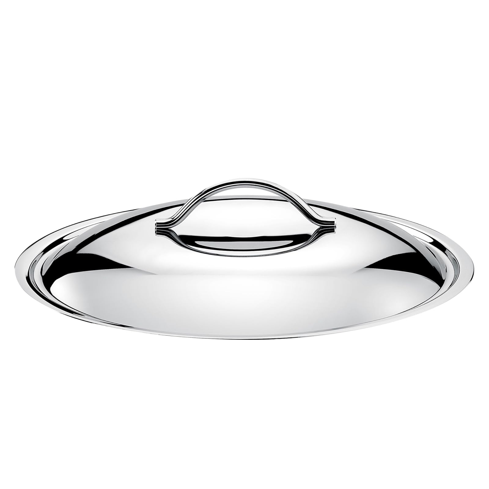coperchio diametro 32 cm SILVER | acciaio inox 18/10 | lucidato a specchio | manico ergonomico | compatibile con le pentole Tomgast