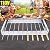 Xlsdlvcnxz Electric Rotisserie Grill Kit with Auto Rotating Skewer Turner, 10 Holes BBQ Grill Adjusted Width about 0.8 MM for Camping Picnic Shish Kabob