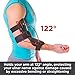 BraceAbility Cubital Tunnel Syndrome Elbow Brace | Splint to Treat Pain from Ulnar Nerve Entrapment, Hyperextended Elbow Prevention and Post Surgery Arm Immobilizer - L (LARGE/X-LARGE)