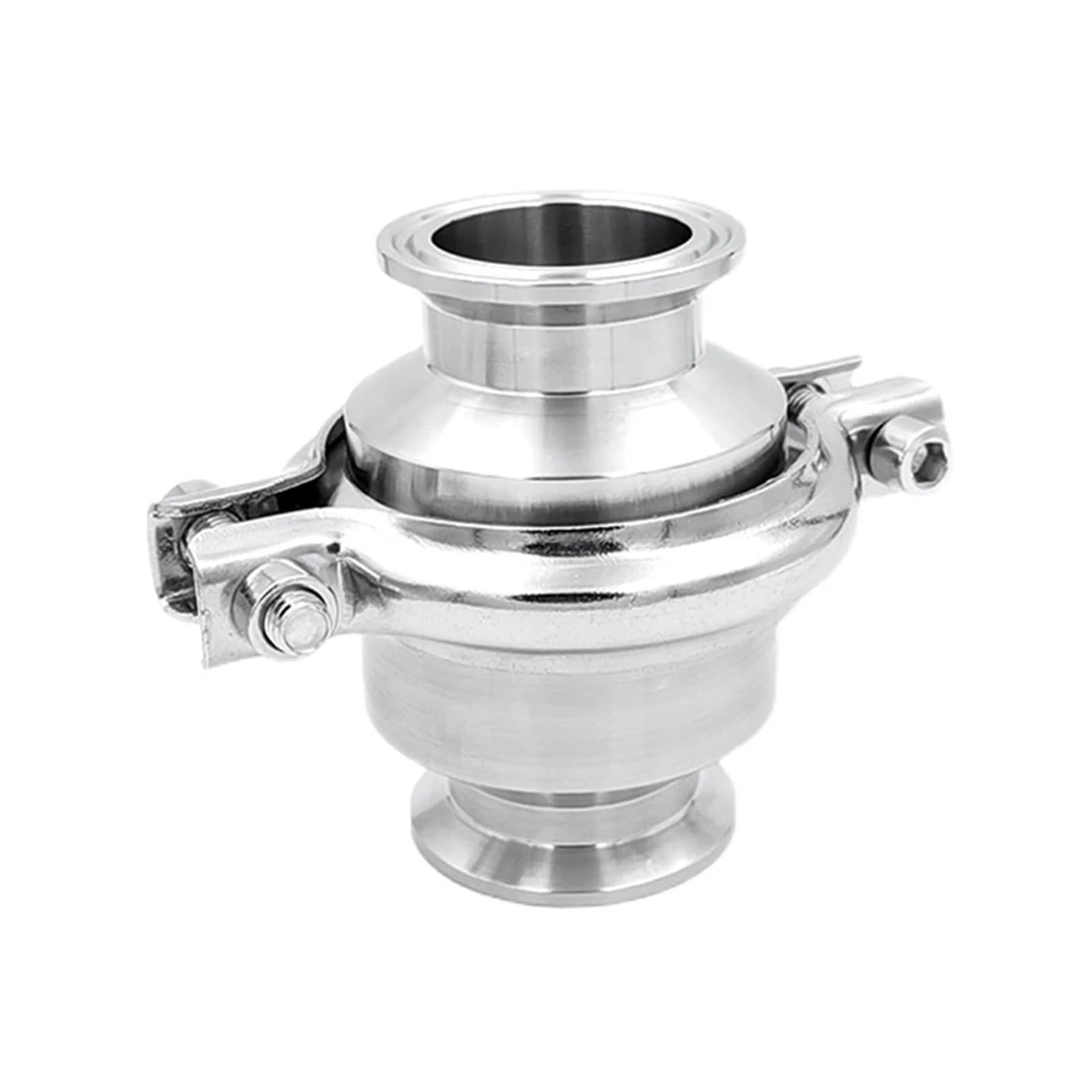 Clapet anti-retour tri-clamp en acier inoxydable 304 niveau alimentaire 45mm