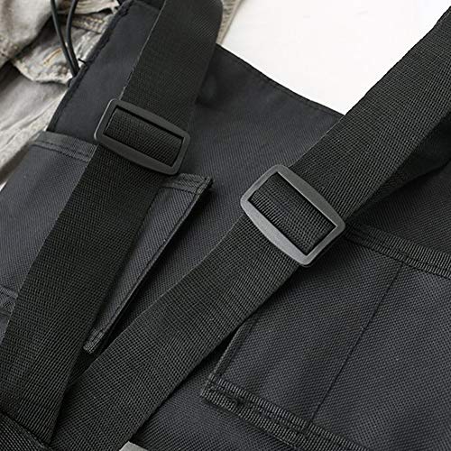 Heaven2017 Colete com bolsos frontais, coldre ajustável, one color, Large