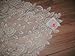 Heritage Lace Tea Rose 14-Inch by 48-Inch Runner, White
