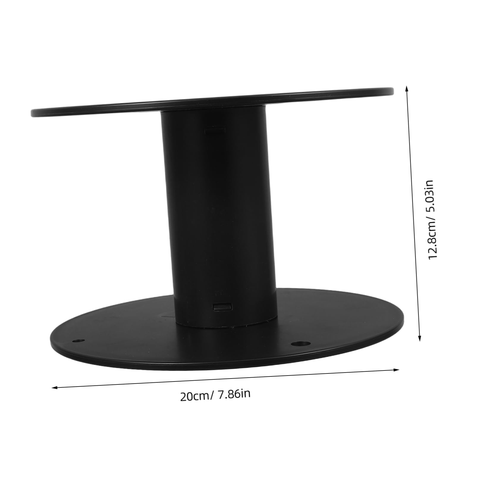 Ciieeo Compact Plastic Fishing Line Spool Replacement Bobbin for Wire Storage and Management Lightweight and Versatile Use for Home Office and Factory Applications