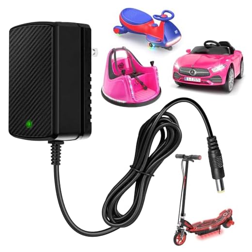 Carregador 12V para Brinquedos Elétricos