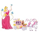Princess & Carriage Props Party Accessory (1 count) (2/Pkg)