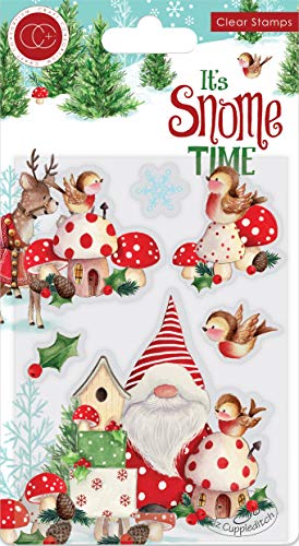 Craft Consortium It's Snome Time - Juego de sellos transparentes