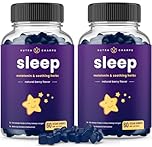 (2 Pack) Sleep Gummies | Melatonin Gummy Enhanced with L-Theanine, Chamomile, Valerian & More | Natural Sleep Aid Supplement Drug-Free | Sleeping Pills Substitute | Vegan & Non-GMO | 120 Gummies