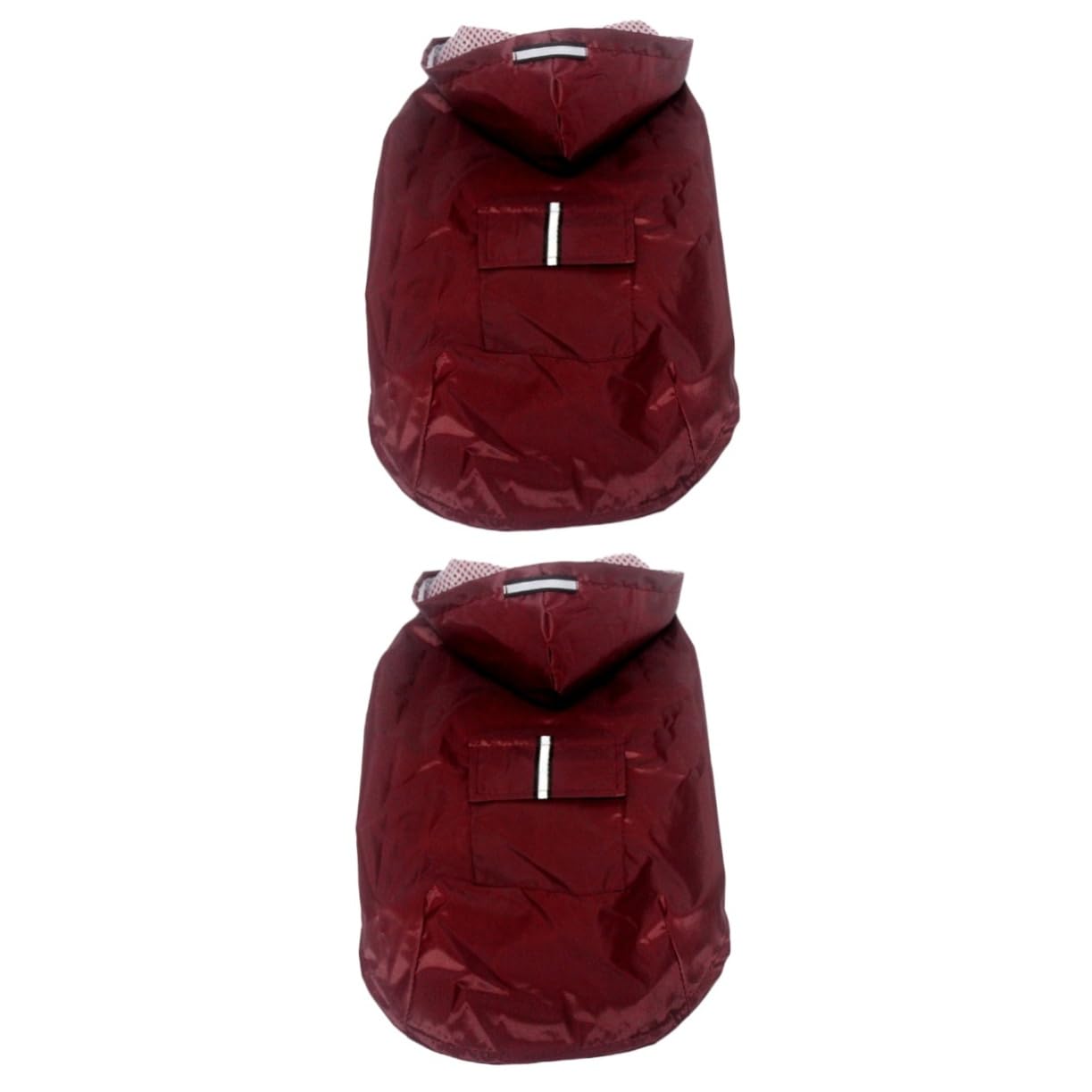 Imperméable pour chiens 4XL FOMIYES lot de 2 ponchos en tissu rouge réfléchissant