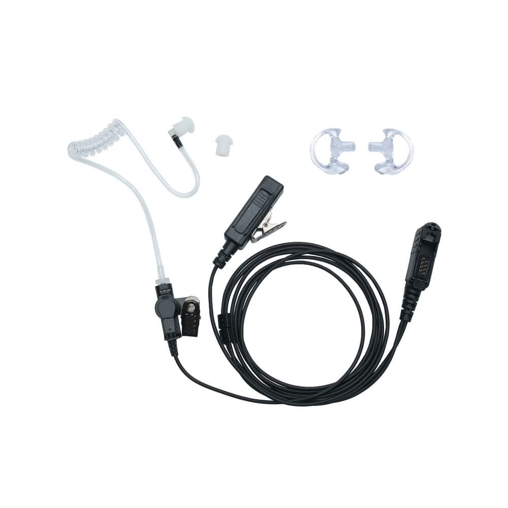 XPR3300e Earpiece, 2 Wire Surveillance Security Acoustic Tube Eeapiece - View #5