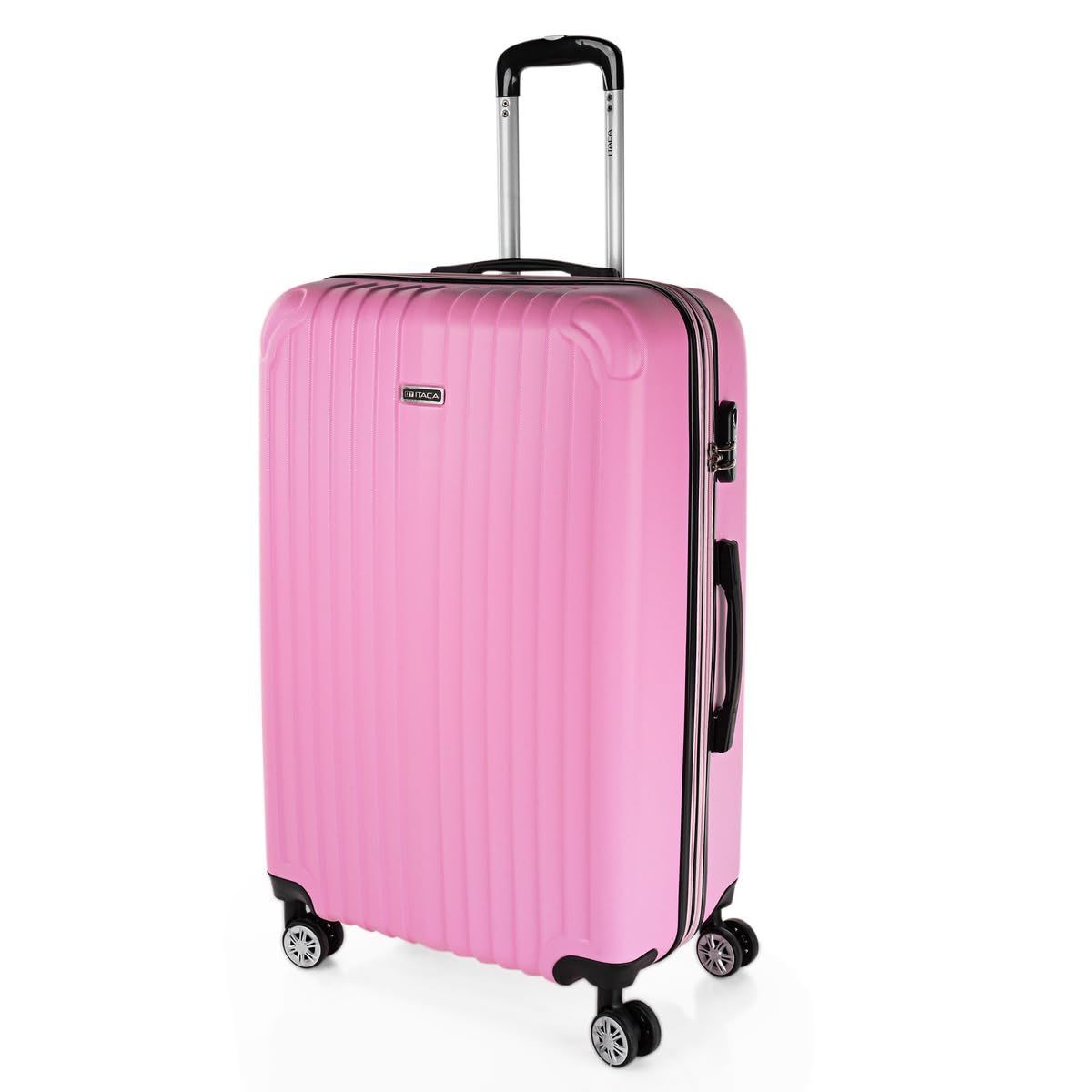ITACA - Maletas Grandes De Viaje Rígidas Ligeras con 4 Doble Rueda 360° Maleta Grande 23 Kilos Alta Resistencia Extensible Maleta XL Duradera, Mandarina — view 78