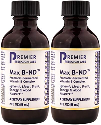 Max B ND - Premier Research Labs - 2 Ounce Bottle with droppers - Pack of 2