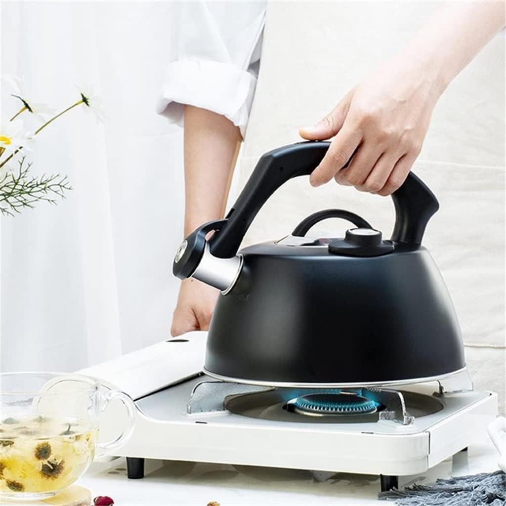 Whistling Kettle Tea Kettle Stovetop Whistling Tea Kettle Kitchen Professional Whistle Kettle with Temperature Measurement