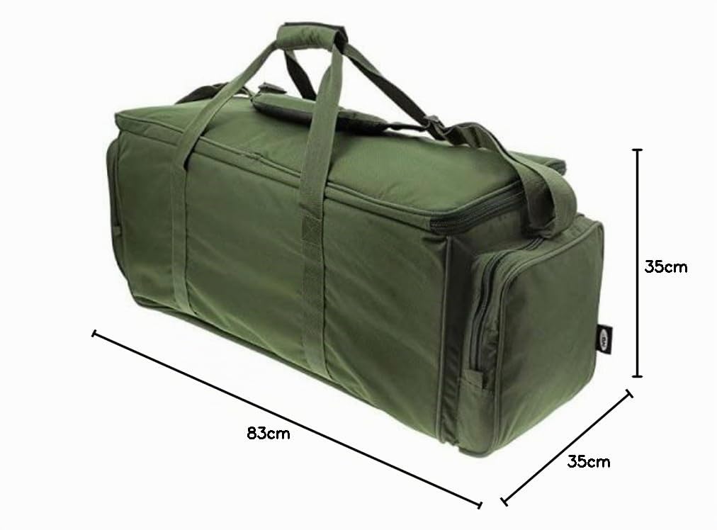 Groß Grün Fischen Jagd und Zelten wärmeisoliert wasserdicht Carry All Produktlinie Tasche