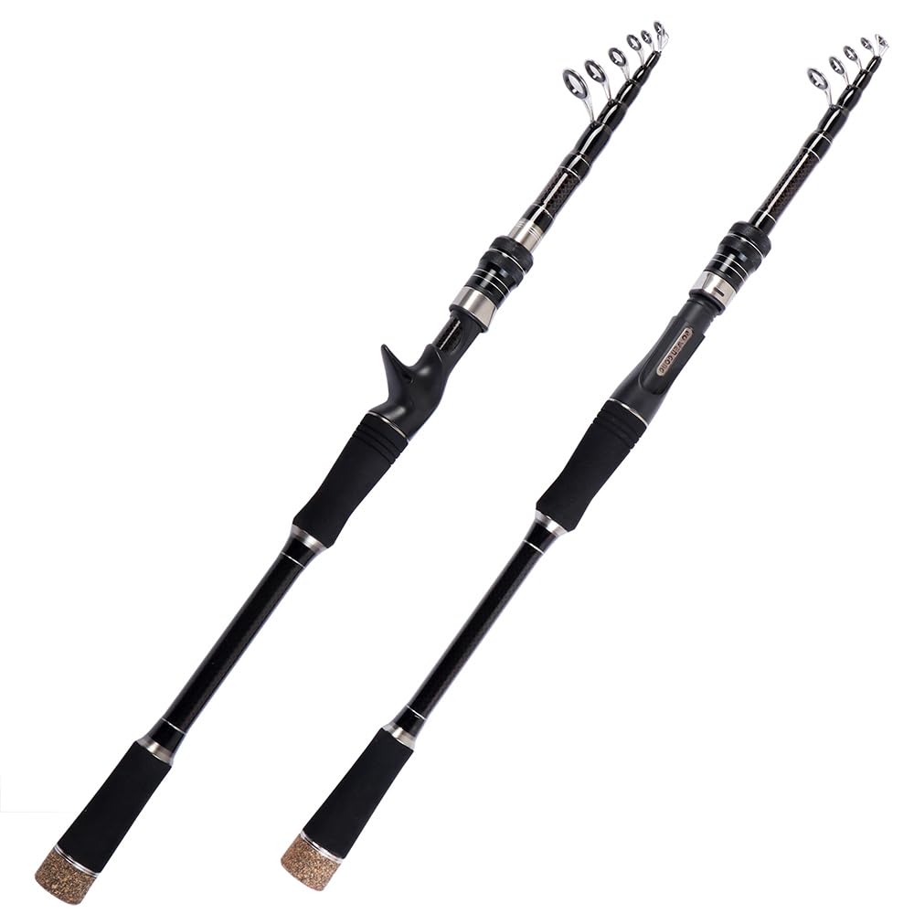 Canna da Pesca Canna da Pesca Feeder Canna da Pesca telescopica Canna da Pesca Power Carbon Fiber Travel Attrezzatura da Pesca(Casting Rod,2.7 m)