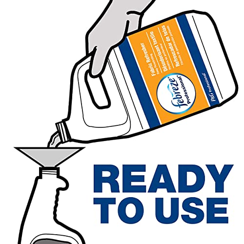 Image of P&G Professional - PGC03259 Fabric Refresher Odor Eliminator by Febreze Professional, Bulk Deep Penetrating Refill for Fabrics in Hotels, Restaurants and Businesses, Fresh Clean Scent, 32 oz. (Case of 8) - 10037000032592