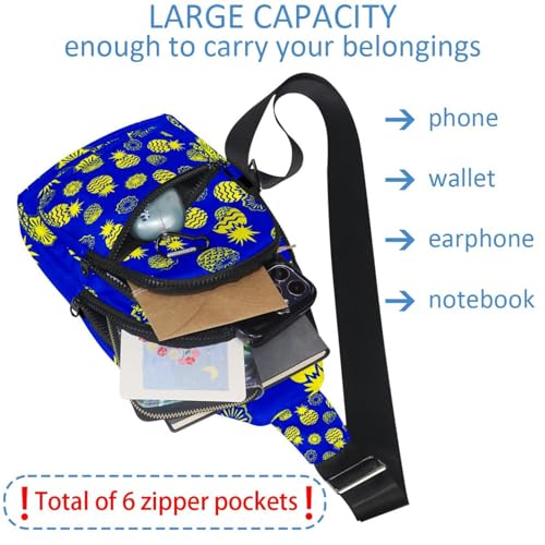 Bolsa cruzada impermeable de alta resistencia con estampado de Navidad 6