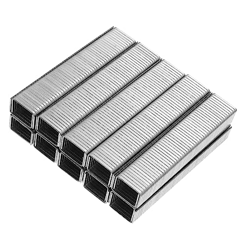 FUNOMOCYA Stapler Nail Replacement 5000pcs Steel Door Type Nails Nailer Nail for Hardwood Floors Cabinets