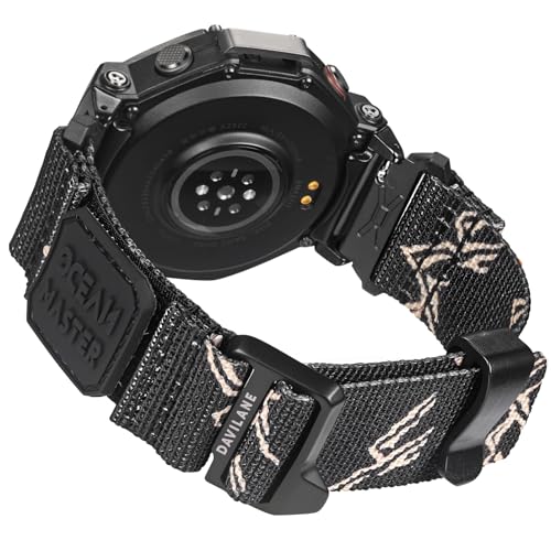 [DAVILANE] ���v�ւ��o���h Amazfit T-Rex 3�����o���h G�t�b�N�ƃo�b�W�f�U�C���i�C�����X�}�[�g�E�H�b�`�o���h