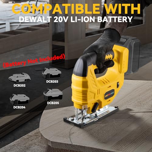 Cordless Jig Saw for DeWalt Battery