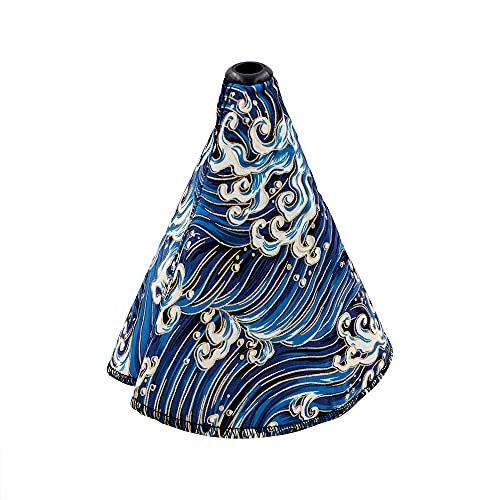 jdm Universal Blue Wave Blossom Sakura Shift Boot Cover at/MT Transmission