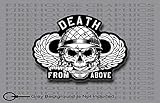 Firehouse Graphics Airborne Division Death from Above Decal (2 Pack 3'x5')